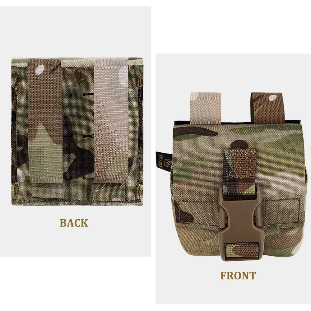 KRYDEX Tactical Grenad Pouch Охотничья поясная сумка MOLLE PALS и система Маленькая удобная