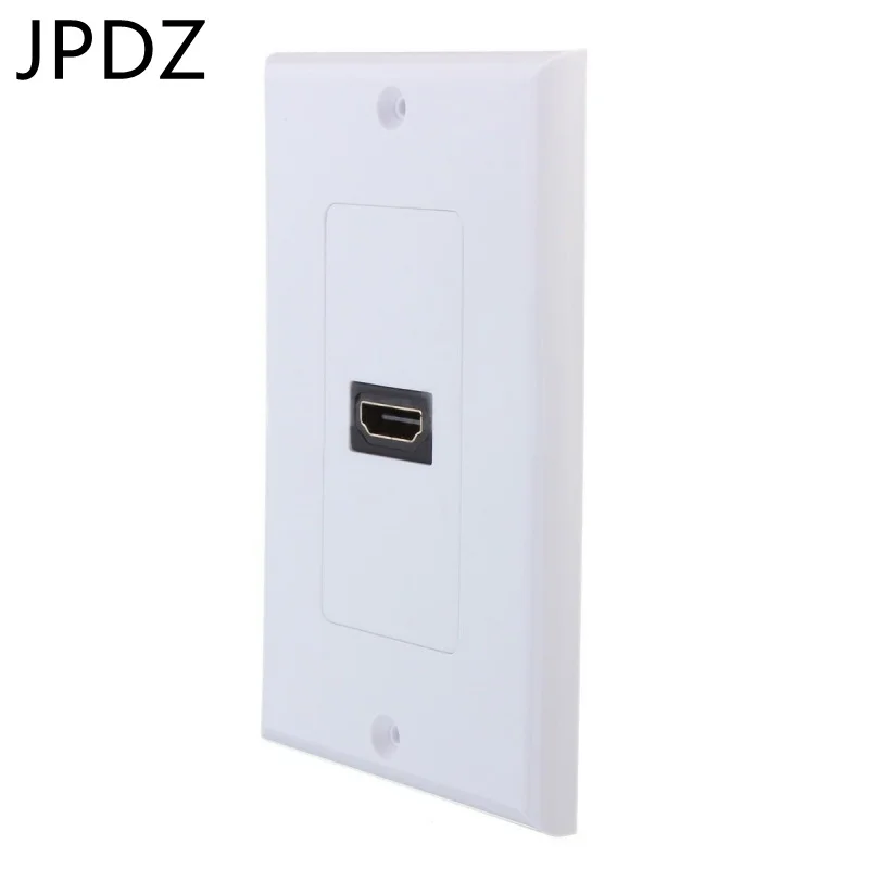 

Новая настенная панель HDMI с 1 портом, крышка панели, соединитель, удлинитель выхода 3D 1080P, белый