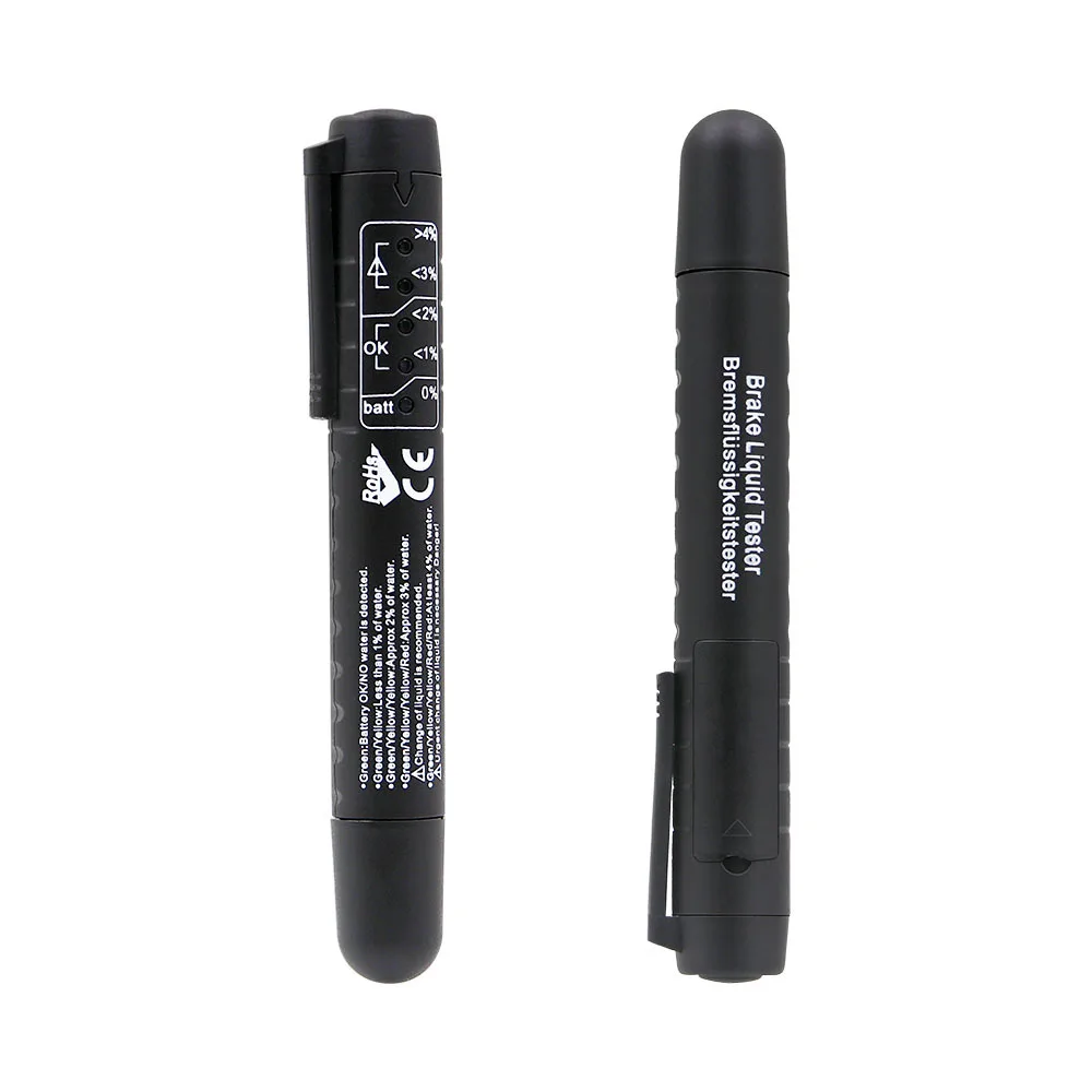 

Broken Brake Oil Detection Pen Moisture Detector Automotive Fault Diagnosis Brake Fluid Tester Brake Oil Detector Tool