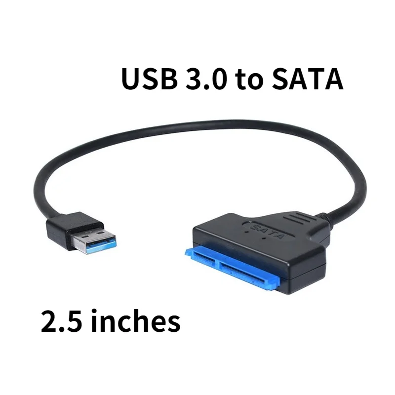 

ATA 3 Cable Sata to USB Adapter 6Gbps for 2.5 Inches External SSD HDD Hard Drive 22 Pin Sata III Cable USB 3.0 Port connection
