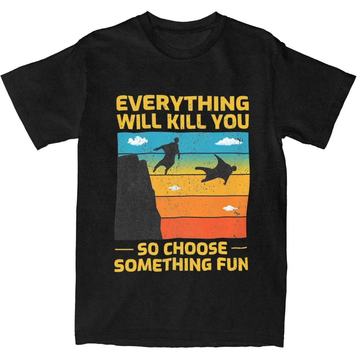 Летающая база Wingsuit футболка для прыжков и с парашютом аксессуары из чистого