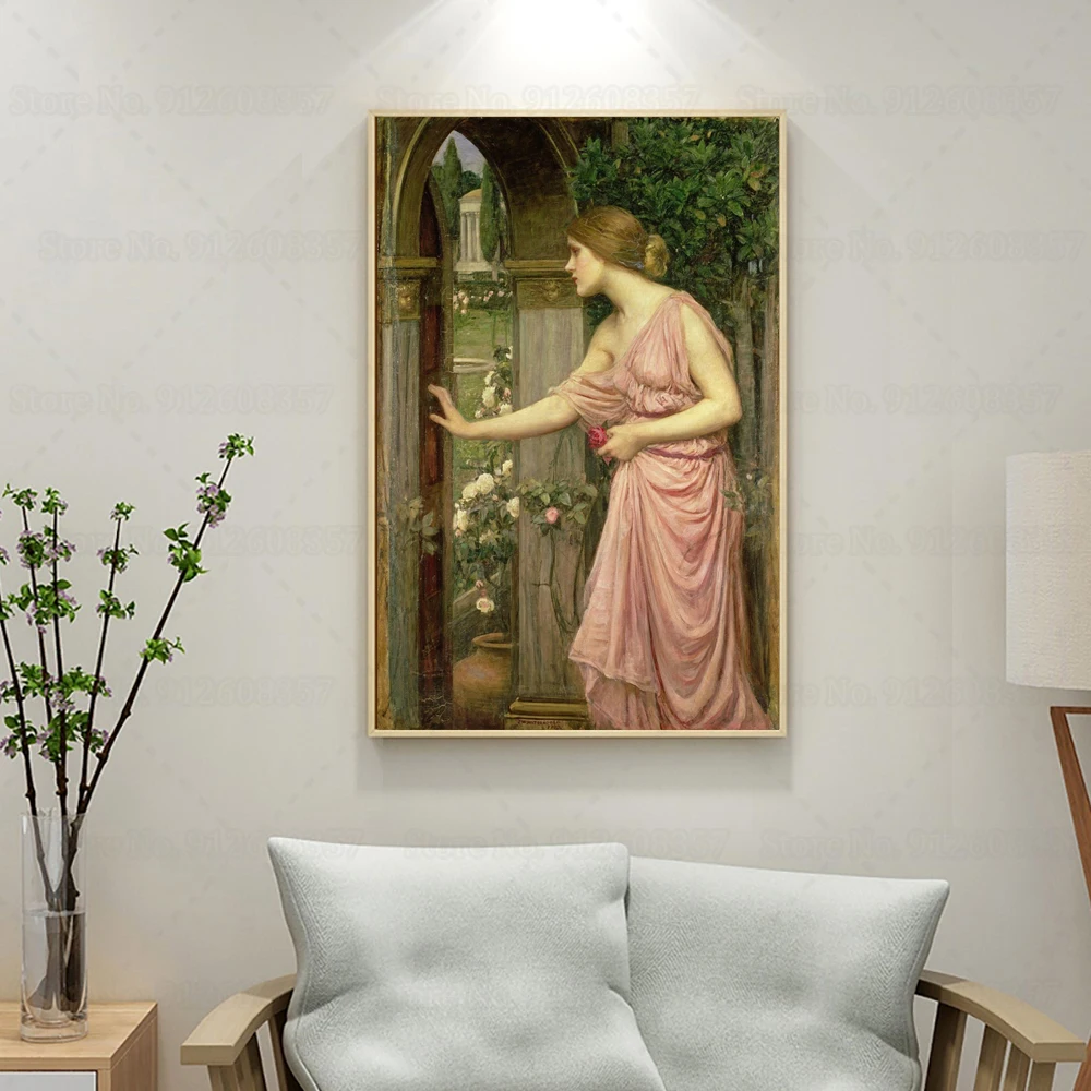 Картина на холсте вход в сад Купидона |