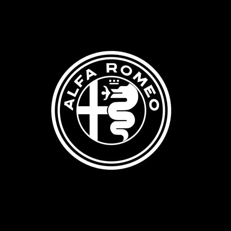 

HD 2025 2X для Alfa Romeo 159 166 GT Giulia Mito Giulietta Stelvio Brera Ghost Shadow, дверной проектор с логотипом, приветственный свет