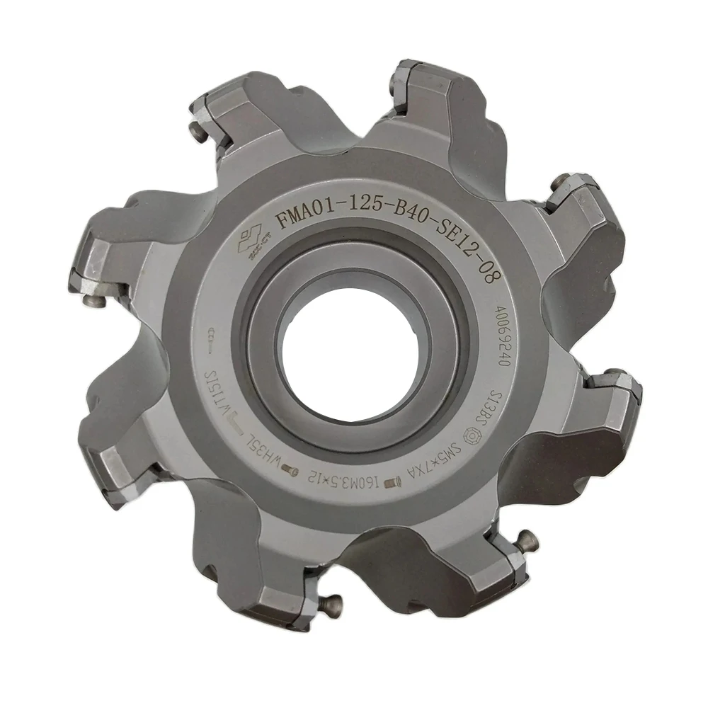 ZCC.CT FMA01-125-B40-SE12-08 Торцевая фреза Индексируемая FMA01 Kr: 45 °