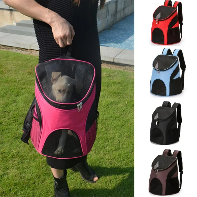 Puppy Kitten Carry Bag Double Shoulder Portable Travel Backp
