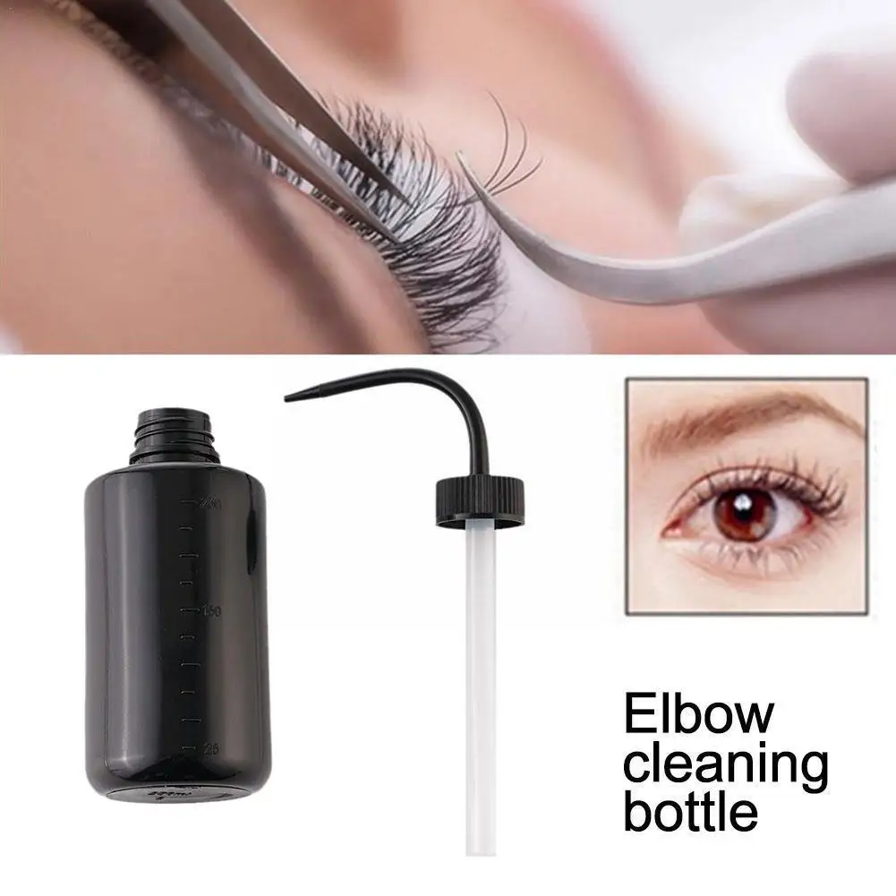 

Beauty Eyelash Washing Bottle Leak-proof For Eyelash Extension Planting False Eyelashes Auxiliary Cleaning Supplies Rinse B W5M4