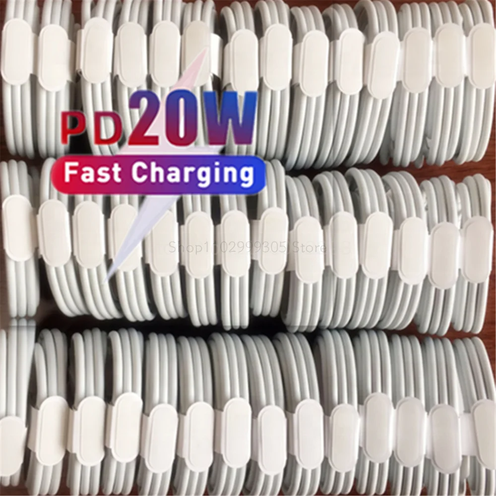 

5-10Pcs PD 20W USB C Cable Phone Charger TPE Quick 2.4A Fast Charging Cord For iPhone 14 13 12 Pro Max