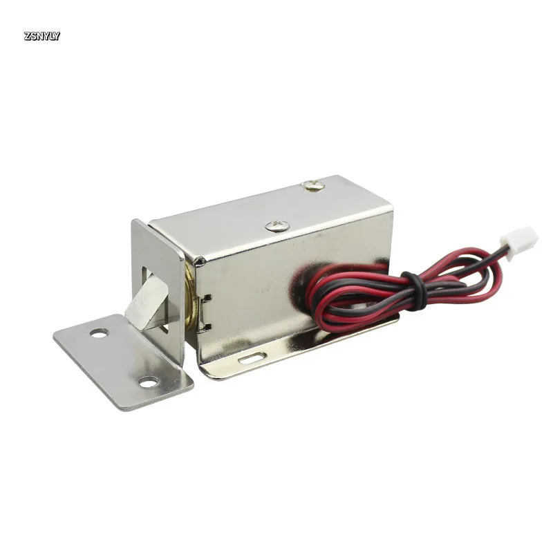 

Mini waterproof electromagnetic lock DC 12V electric bolt lock small electric control cabinet door lock