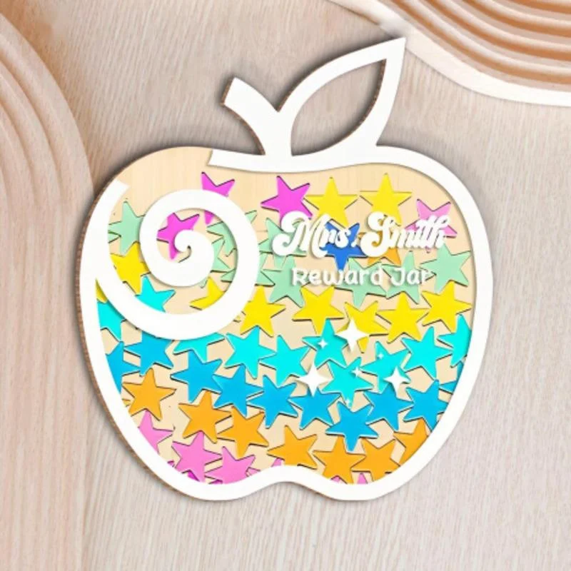 

Банки для награды из липы с звездами, классные банки с отличительными характеристиками