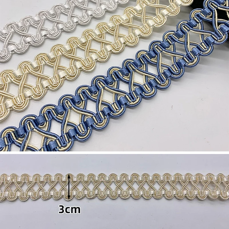 11 5 М бахрома с бахромой ширина 3 см кружевная отделка лента для шитья занавески