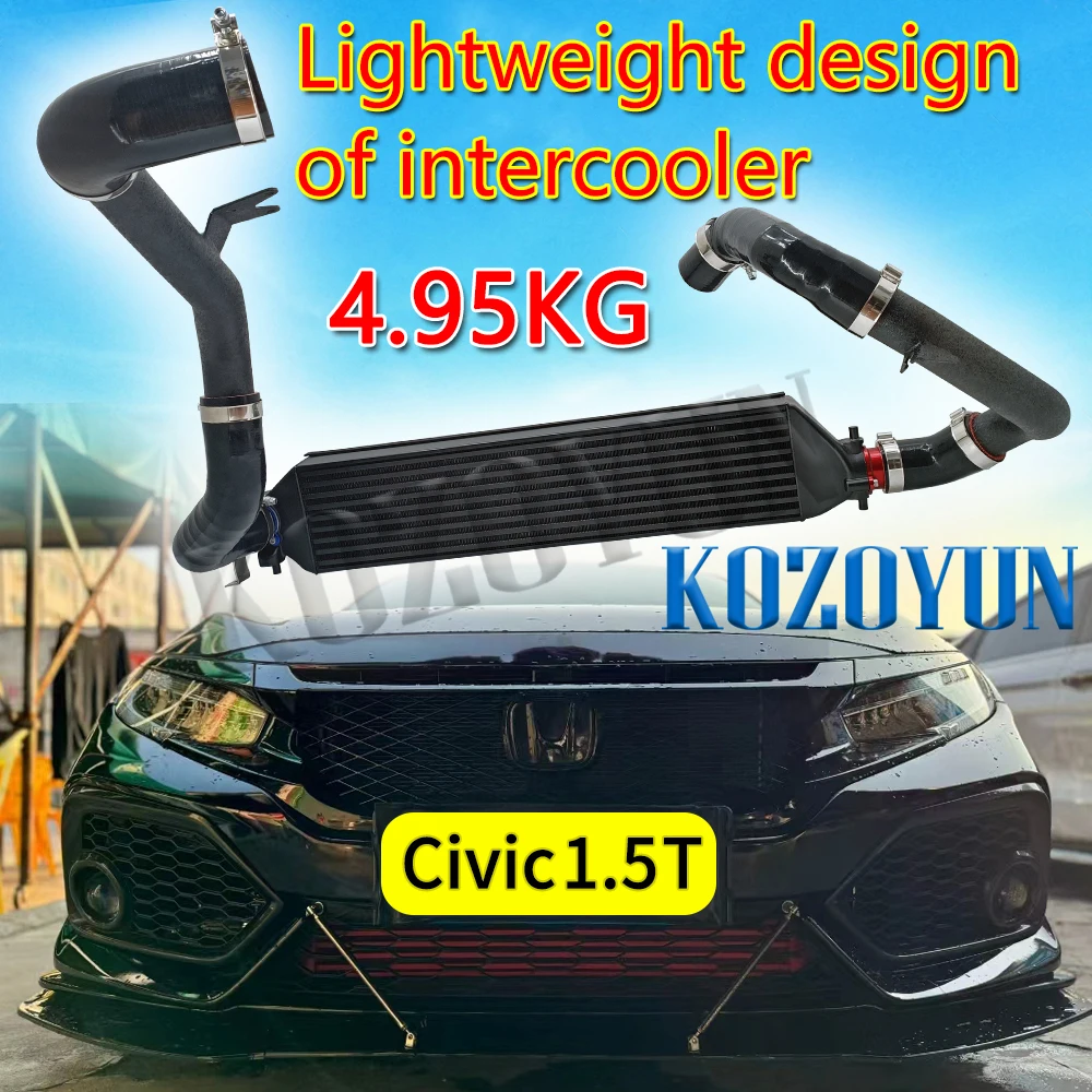 Производительный комплект заряжающей трубы интеркулера для Honda Civic 1 5 T FC/FK Si 2016-2021