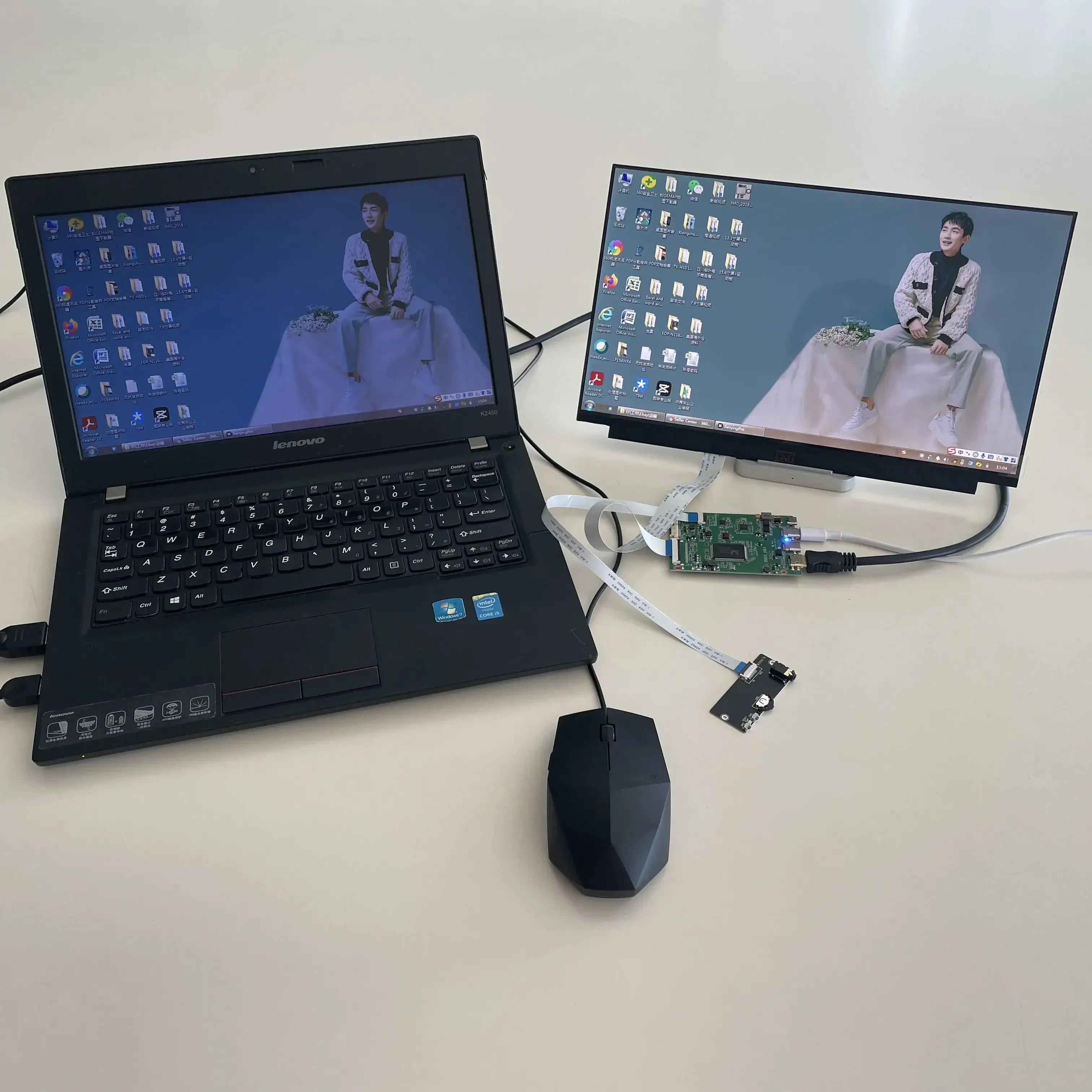 Комплект контроллера EDP 2 совместимый с мини-HDMI Type-C для LP097QX2-SPAV LP097QX2-SPA1 LP097QX2-SPA2