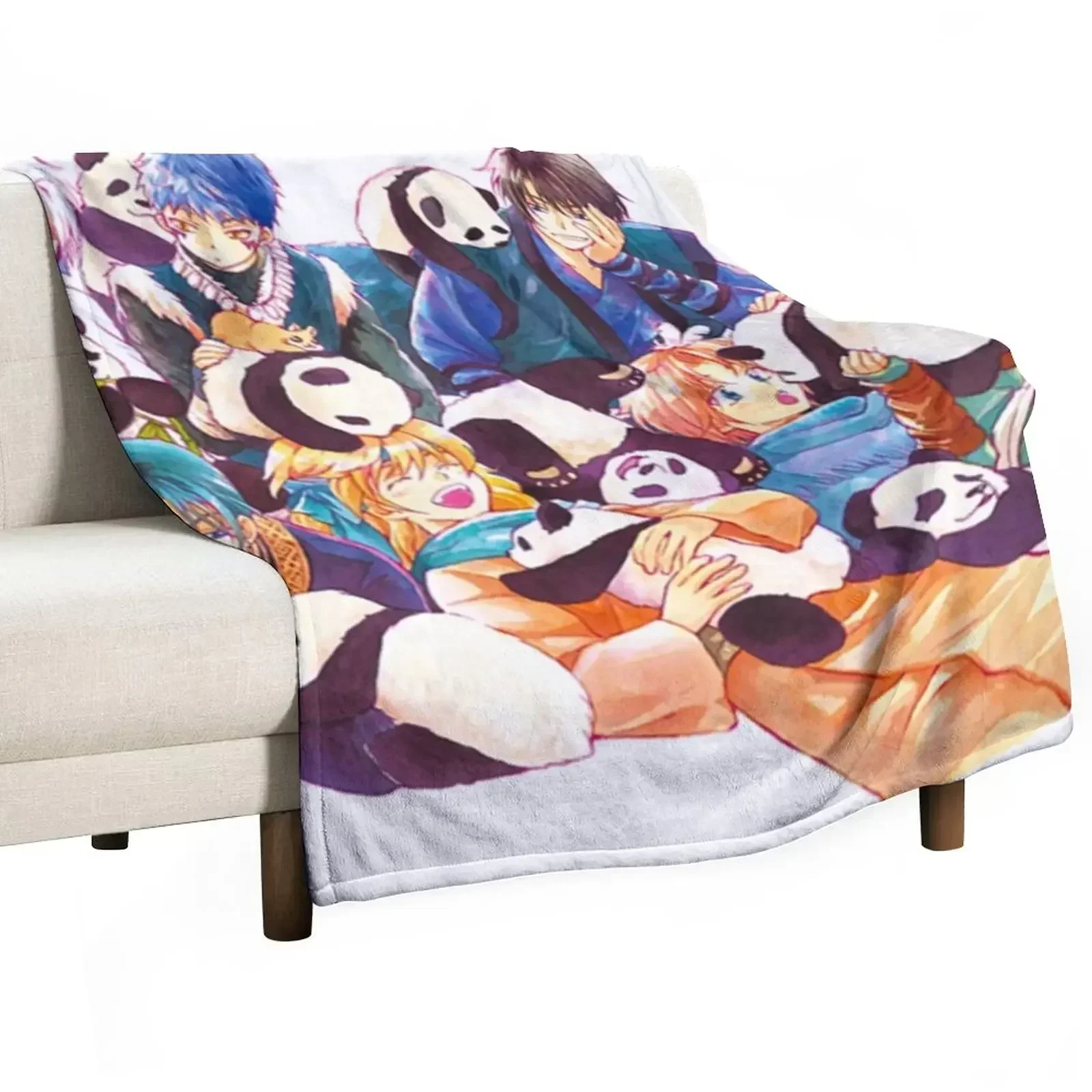 Akatsuki no Yona of the Dawn Темный дракон и Happy Hungry Bunch Аниме Плед Манга Волосы аниме Одеяла