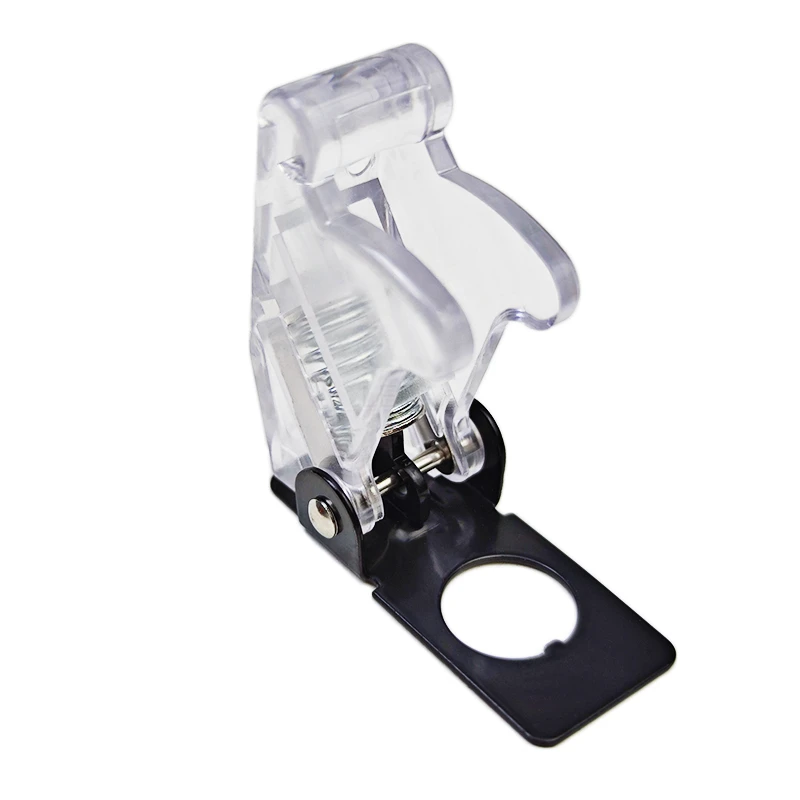 

1 шт., светодиодный тумблер с подсветкой, безопасный самолет, откидная крышка, защита, авто, лодка, грузовик, углеродное волокно, красный, синий, зеленый, желтый