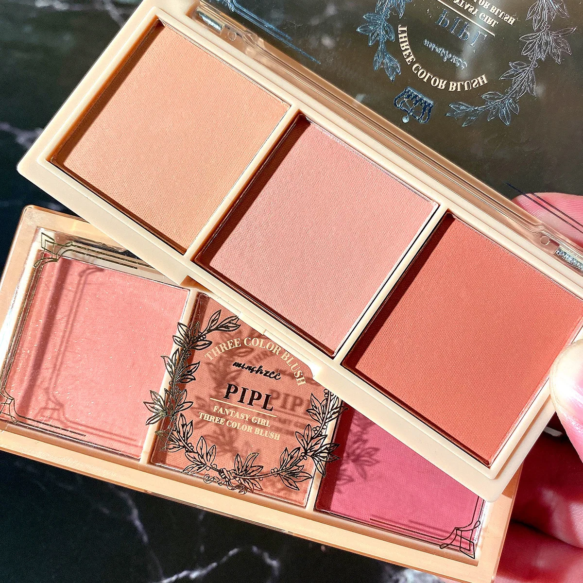 

Face Makeup Blush Palette Natural Powder Rouge Women Easy To Wear Makeup Natural Blush Palette Durable Colors Blush With Brush