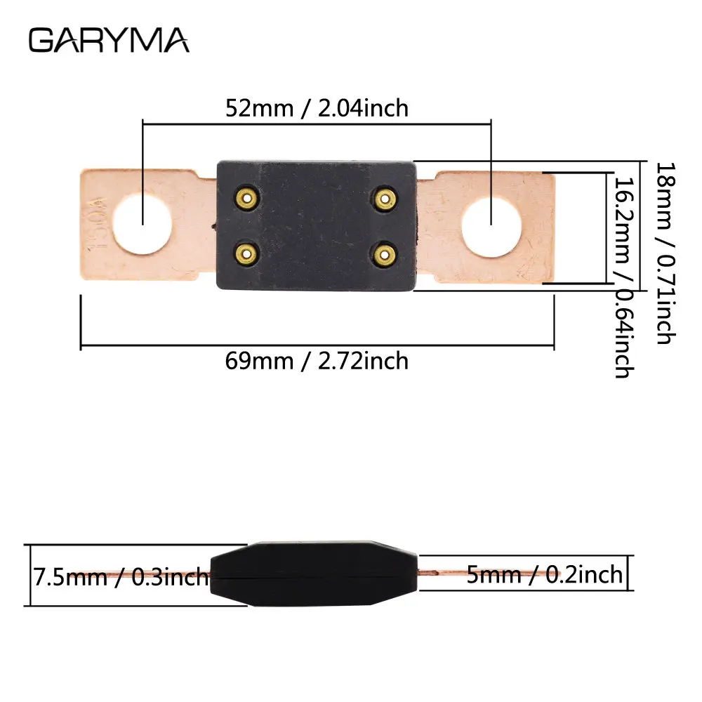 Автомобильный штатив ANM с защелкивающимся плавким предохранителем 0298 Blow 40A 50A 60A 80A