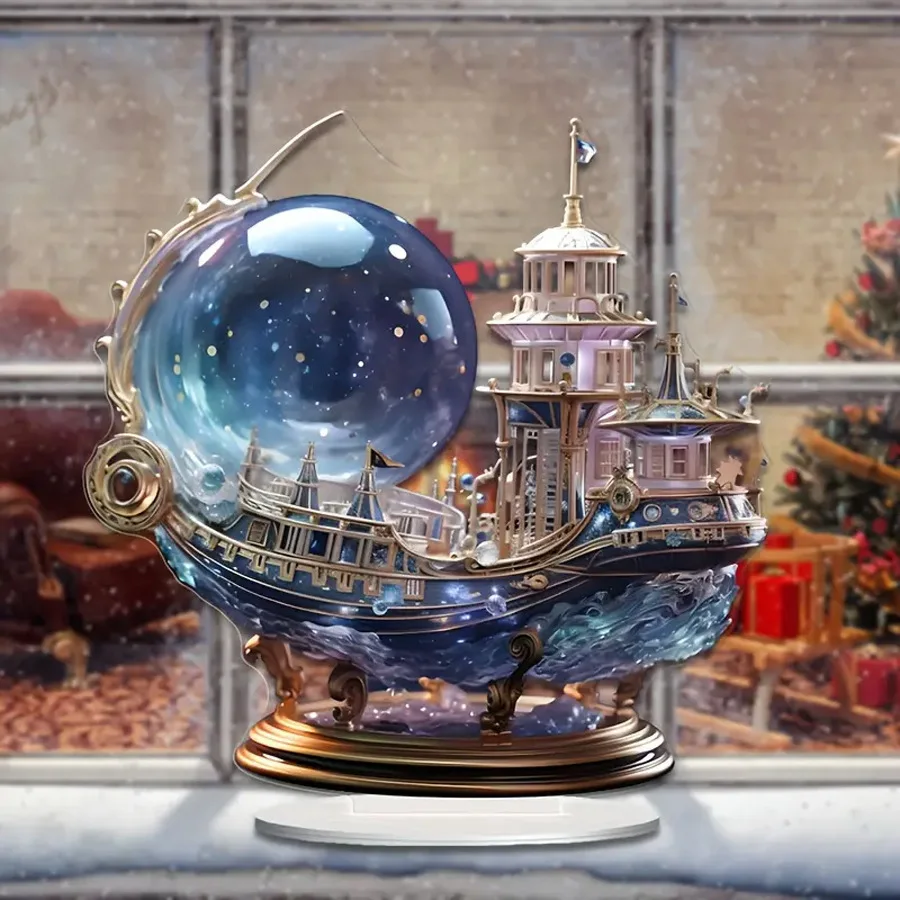 

Акриловый пиратский корабль