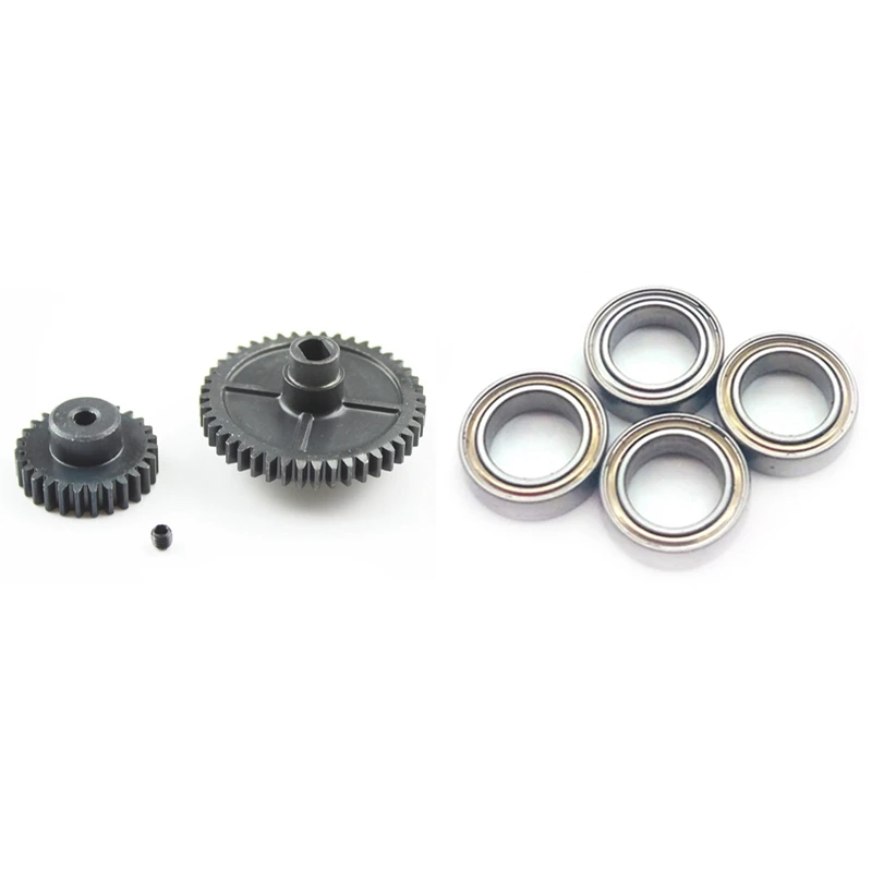 

Upgrade Metal Reduction Gear Motor Gear With 144001-1297 Bearing 7X11X3,For Wltoys 144001 1/14 4WD RC Car Spare Parts
