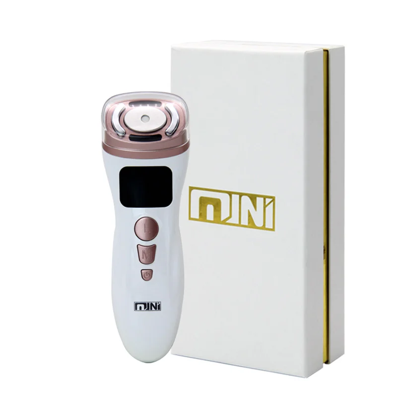 

Mini Portable HIFU RF EMS Home Use Device Electic З In 1 Anti Aging Faces Lifting Skin Treatment Ultrasound Beauty Instrument