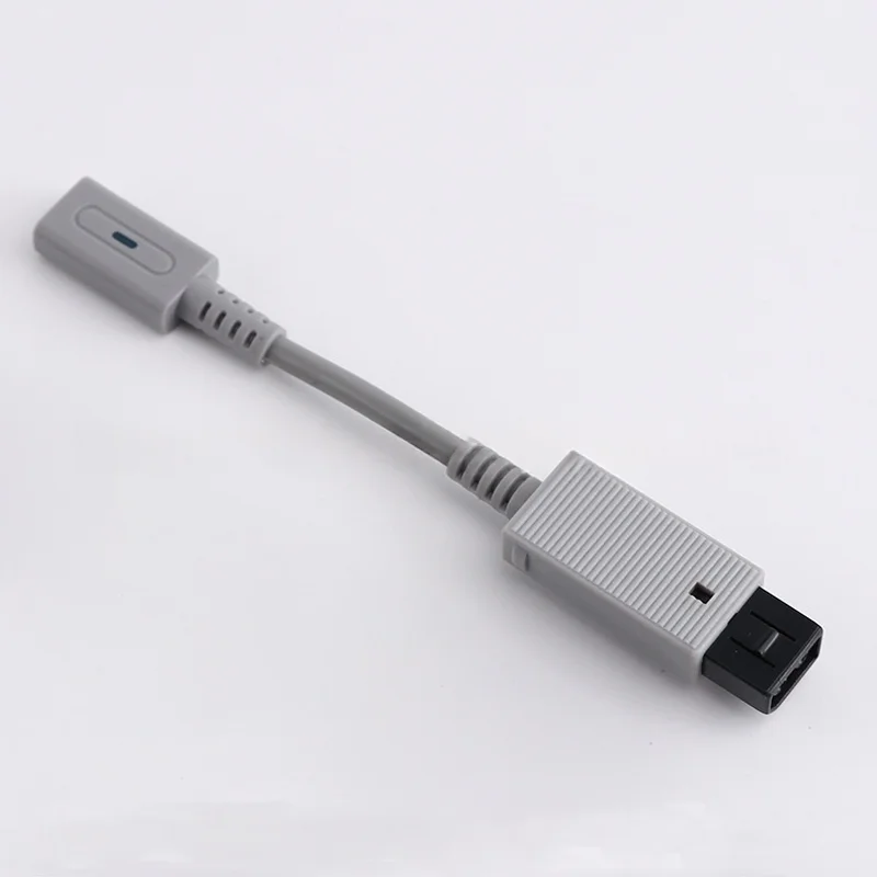Фото Кабель-адаптер для зарядки Type-C длиной 0,12 м для игровой консоли Wii, зарядное устройство PD, кабель для зарядки, черный кабель №2