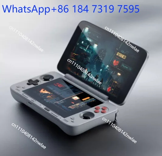 Фото Игровая портативная консоль AYANEO Pocket DS G3X Gen2 с двумя экранами, OLED-дисплеем 1080P, батареей 8000 мАч и поддержкой Android. №2