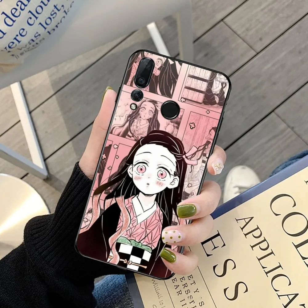 Cute N-Nezuko K-Kamado Phone Case For Huawei Y9 6 7 5 Prime Enjoy 7s 8 Plus 7a 9e 9plus 8E Lite Psmart Shell