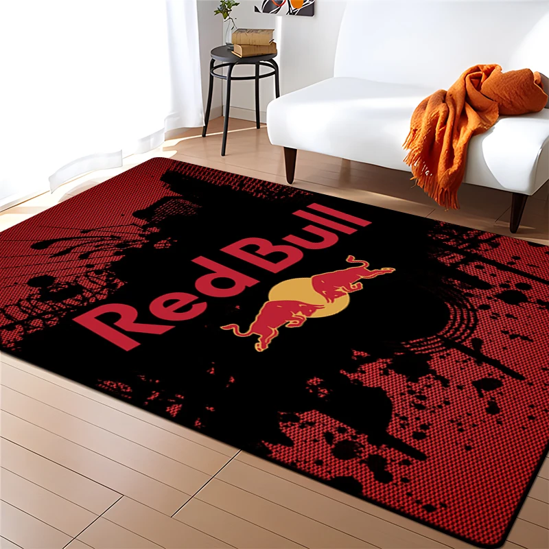 Red bull multicolor printed creative rug suitable for parties, camping and home furnishings rugs area rug large Picnic/ yoga mat