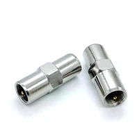 1pcs fme male to fme male straight connector fme to fme male rf adapter
