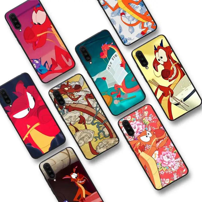 

Disney film Mulan Long Mushu Phone Case For Xiaomi 9 mi8 F1 9SE 10lite note10lite Mi8lite xiaomi mi 5x