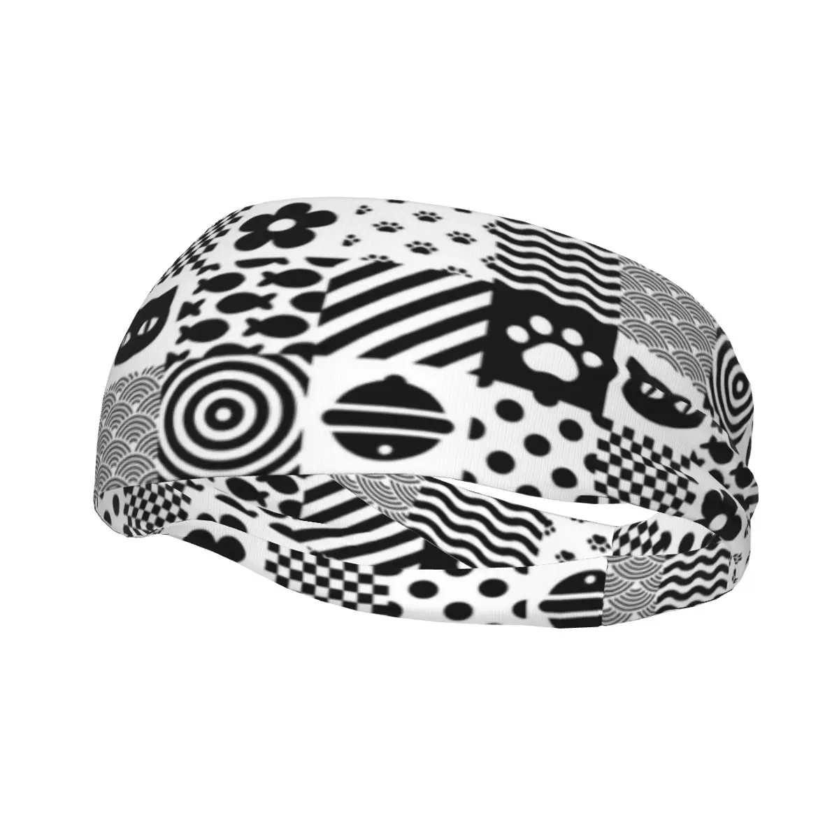 

Повязка на голову с котом и цветком для мужчин и женщин