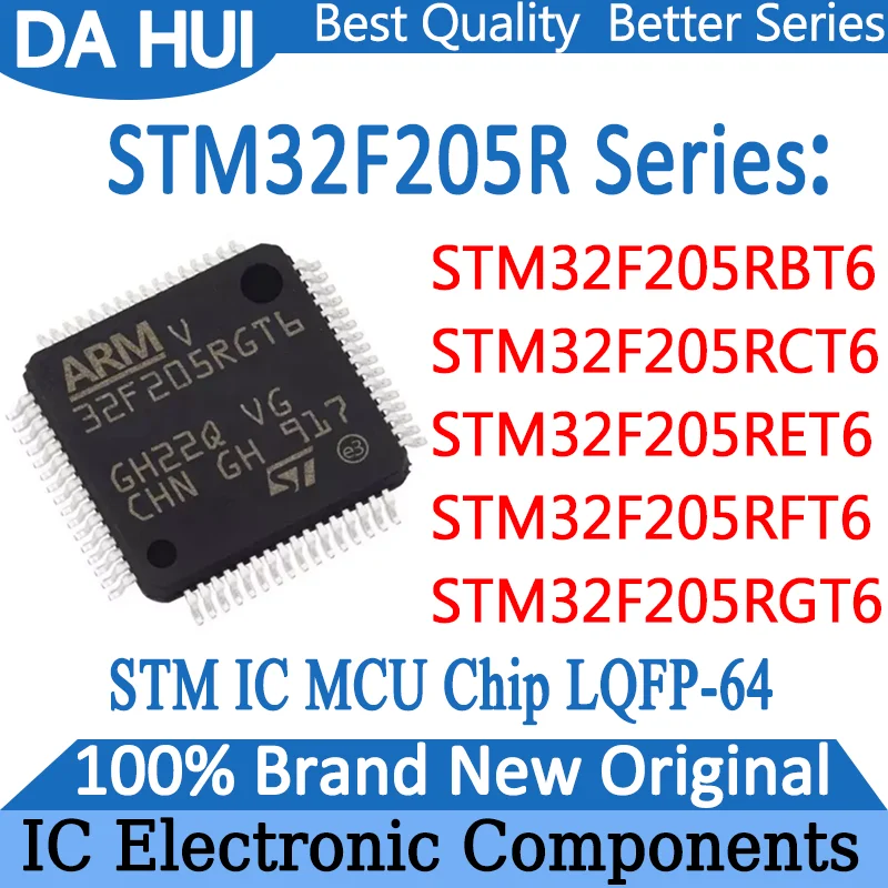 

STM32F205RBT6 STM32F205RCT6 STM32F205RET6 STM32F205RFT6 STM32F205RGT6 STM32F205RB STM32F205RC STM32F205RE STM32F205RF STM IC MCU