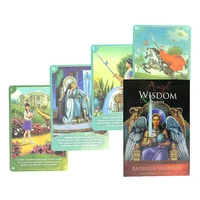 wisdom tarot cards for beginners with guidebook relationships dialogue board game guidance divination tarot divin oracle deck