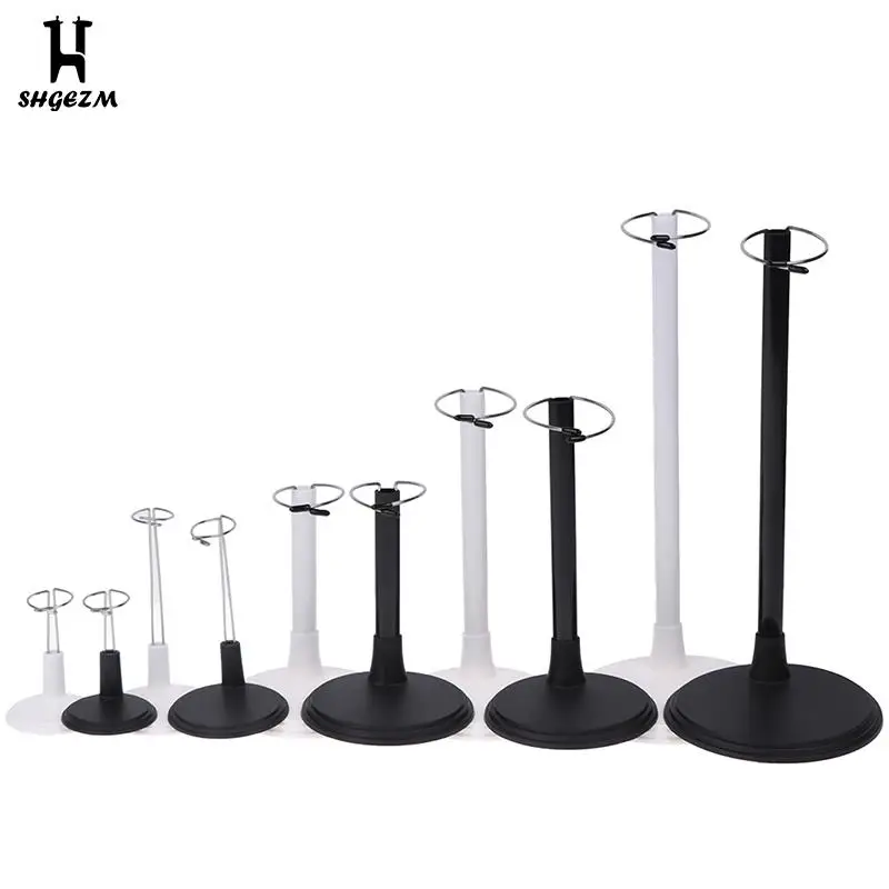 

Cute Adjustable Metal Doll Dummy Puppet Wrist Stand Holder Bracket Support Dollhouse Accessories White Black