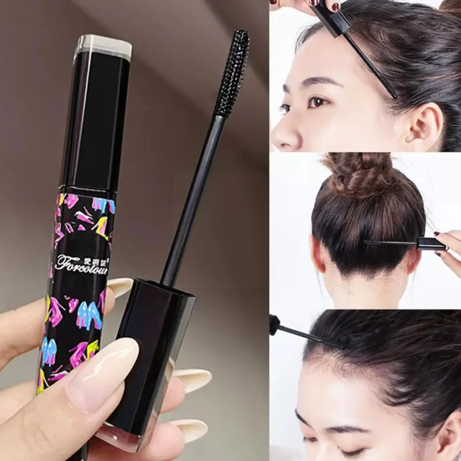 

Broken Hair Artifact Hair Feel Finishing Stick Gel Men Cream Women Hair Children Fixed Styling Fluffy Frizz Wax Styling And E6X3