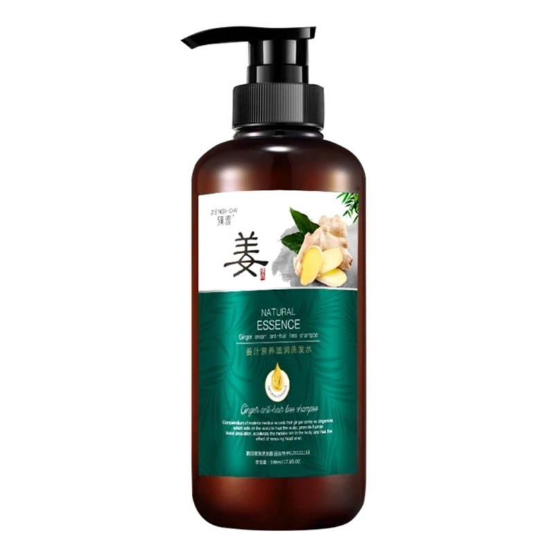 

500ml Ginger Shampoo Anti-hair Loss Effectively Moisturizes And Repairs Hair Growth Shampoo For All Hair Types