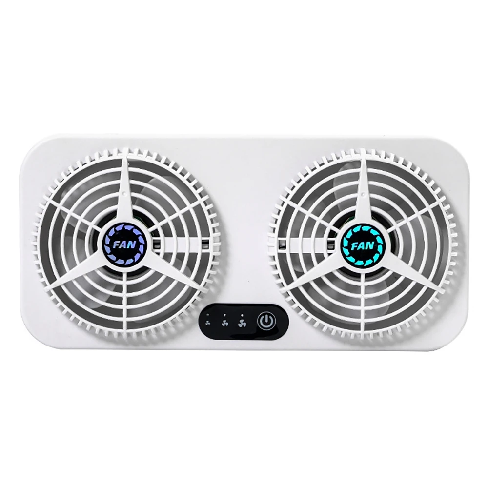 

USB Car Cooling Tool Car Vehicle Air Circulation Smoke Car Ventilation Fan for Car