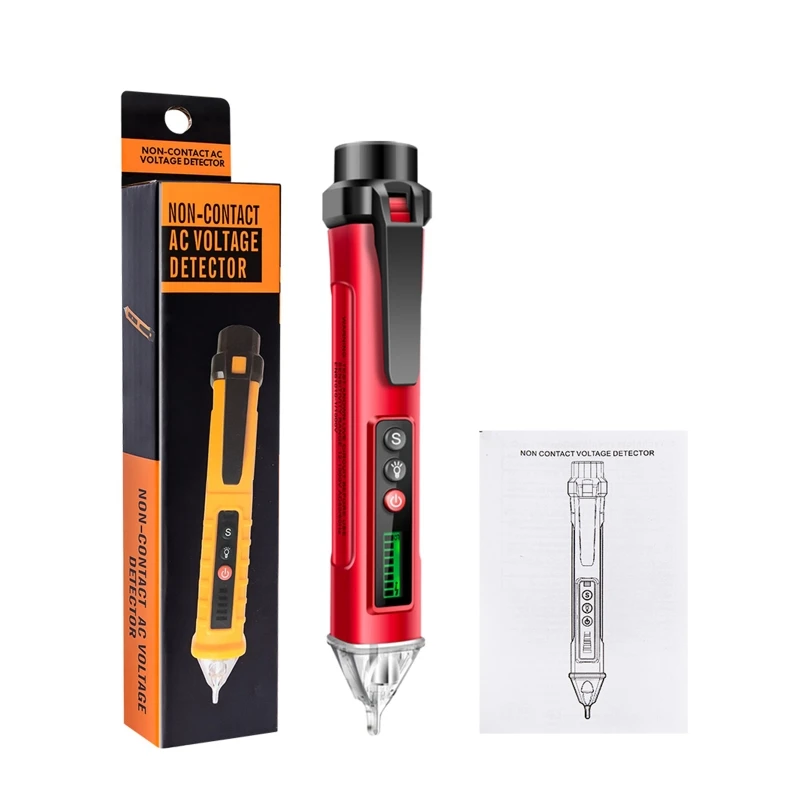 

High Sensitivity Tester Electrical Tester Non Contact Tester Electric Tester Pen 12-1000V LED Dropship