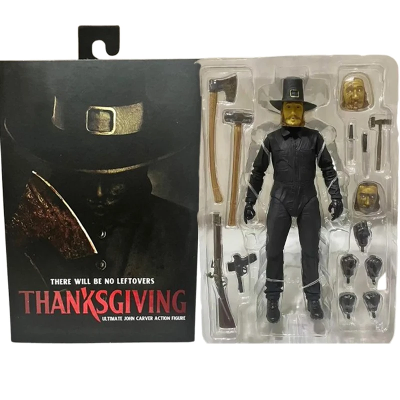 7-дюймовые фигурки героев John Carver на День благодарения игрушки аниме фигурка не