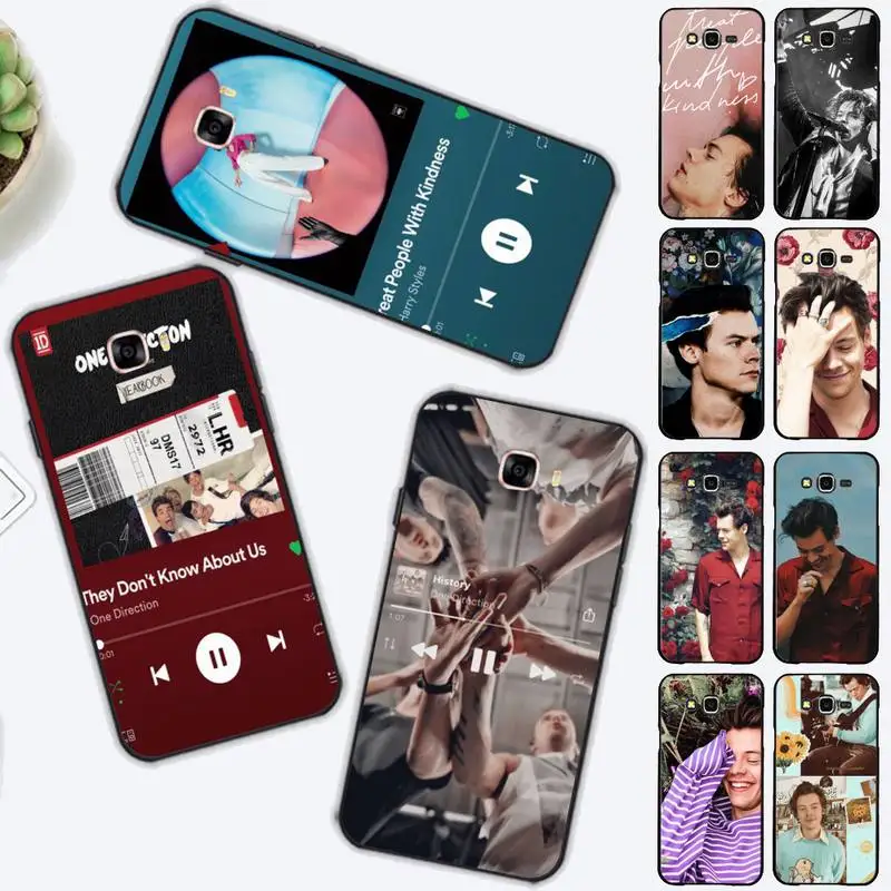 

Famous Singer Harrys-Styles Phone Case for Samsung J 2 3 4 5 6 7 8 prime plus 2018 2017 2016 core