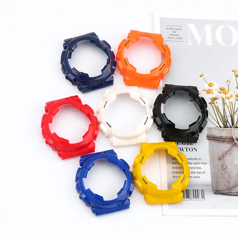 Watch Accessories Resin strap case for Casio G-shock GA110 120 140 GD100 GAX GLS Outdoor Sports Rubber watch strap Watchbands