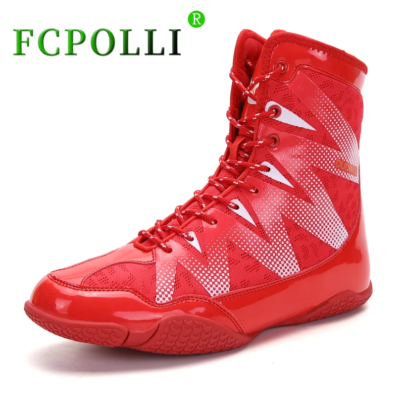 

Best Selling Men And Women Wrestling Boots Mesh Breathable Boxing Shoes Unisex Wearable Indoor Fitness Sports Training Shoes Men