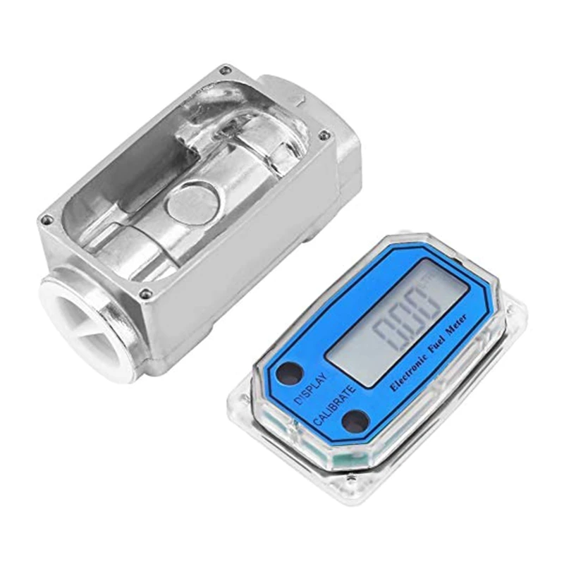 

Digital Flow Meter Die sel Fuel Flowmeter High Accuracy Turbo Flow Meter Fitting for Die sel Kerosene & Gasoline