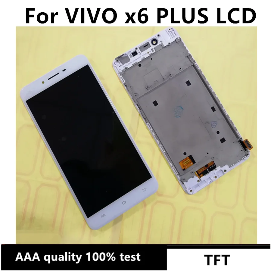 

Tested! TFT For VIVO x6 PLUS LCD Display+Touch Screen+frame Digitizer Assembly Replacement Accessories FOR phone 5.7" x6plus LCD