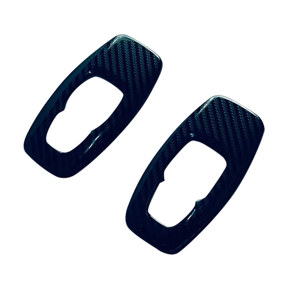 

Car Carbon Fiber Stainless Steel Interior Rear Reading Light Lamp Cover Trim Sticker for Mitsubishi Outlander 2022 2023