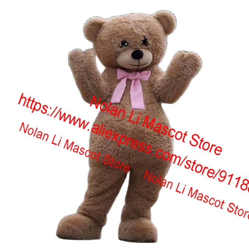 

New Teddy Bear Mascot Costume Set Role Playing Party Game Cartoon Anime Advertising Promotion Carnival Halloween Gift 1069