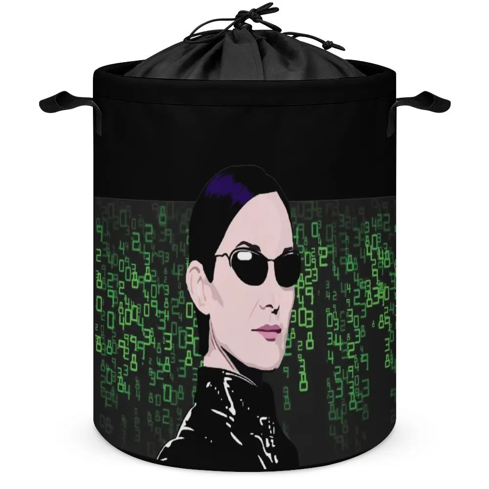 Корзина для белья TRINITY The MATRIX Code Carrie Anne Moss завяжите ваш грязный карман