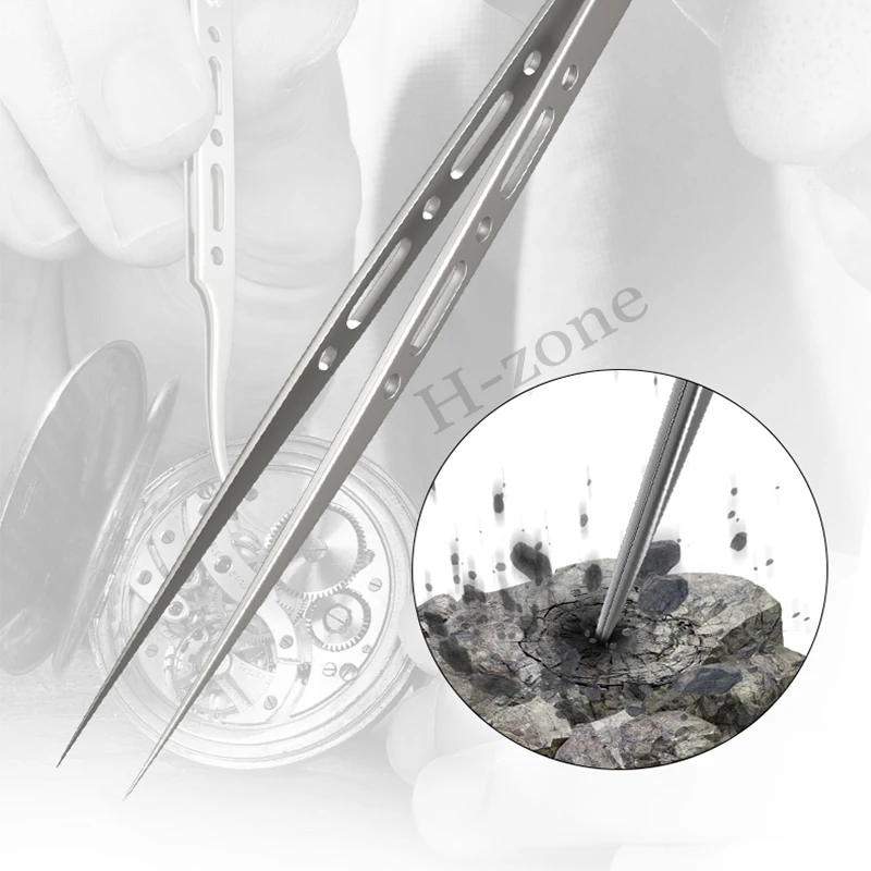 Антимагнитный промышленный пинцет из углеродистой стали