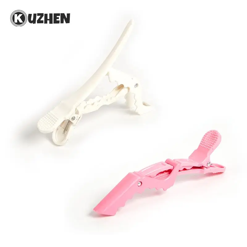 

1pcs Plastic Hair Clip Hair Style Hairdressing Clamps Claw Section Alligator Clips Matte Sectioning Clips Clamps Hairdressing