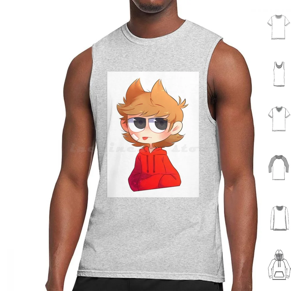 

Dfdvb V Dx Tank Tops Print Cotton Eddsworld Tord Eddsworld Tord Ew Tord Ew Eddsworld Tom Tom Ew Tom Edd Cute Matt Red