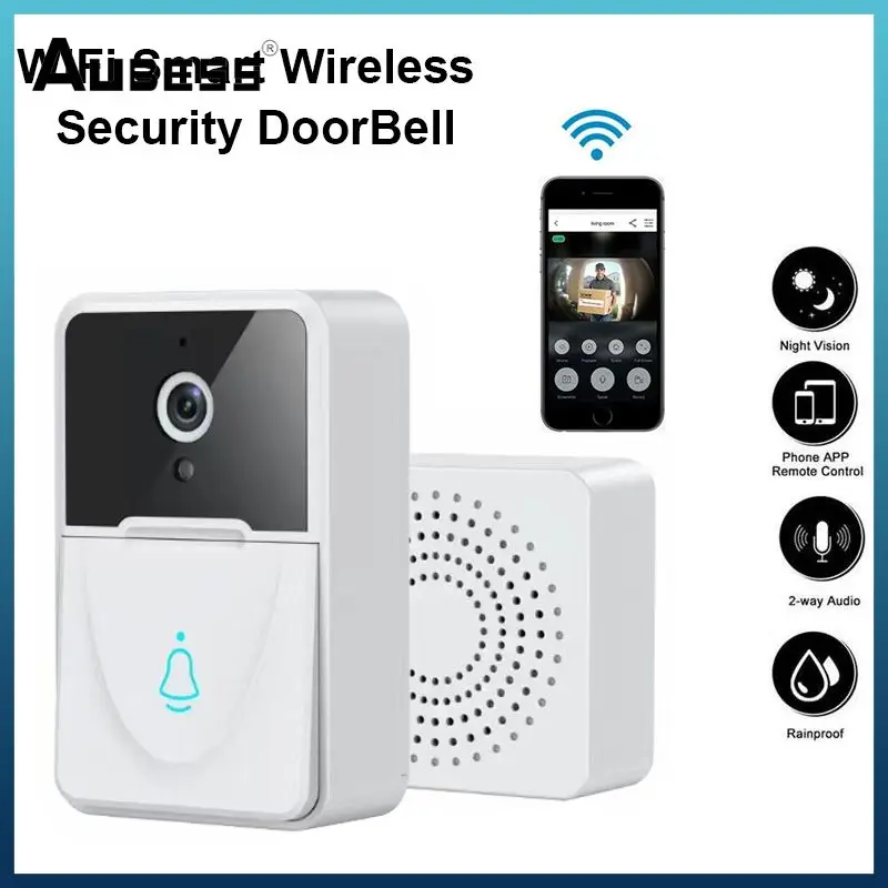 

Visual Doorbell Infrared Night Vision Remote Monitoring Home Doorbell Wireless Voice Change Smart Video Doorbell Smart Home